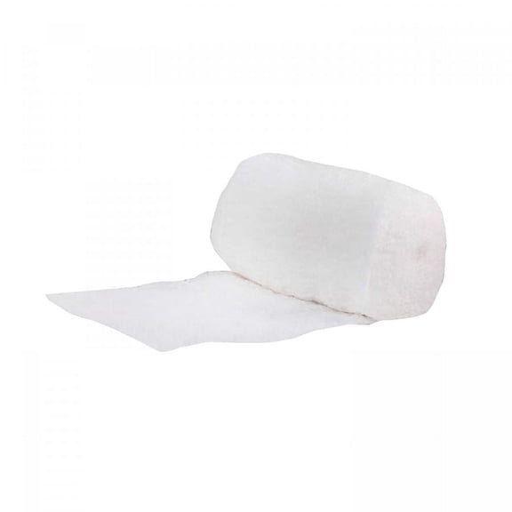 Dukal Fluff Bandage Roll, 6-Ply, 4.5 Inches x 4.1 Yards, White, Sterile, 100 Count