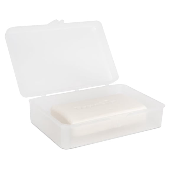 Dukal SB01C Translucent Plastic Soap Box 2 1/2" x