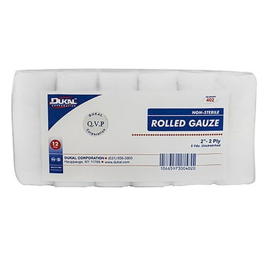 Dukal White Conforming Bandage NonSterile 2" x 5 yard 402 96 per Case