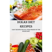 Dukan Diet Recipes Easy Recipes for All Four Phases of the Dukan Diet, Paperback