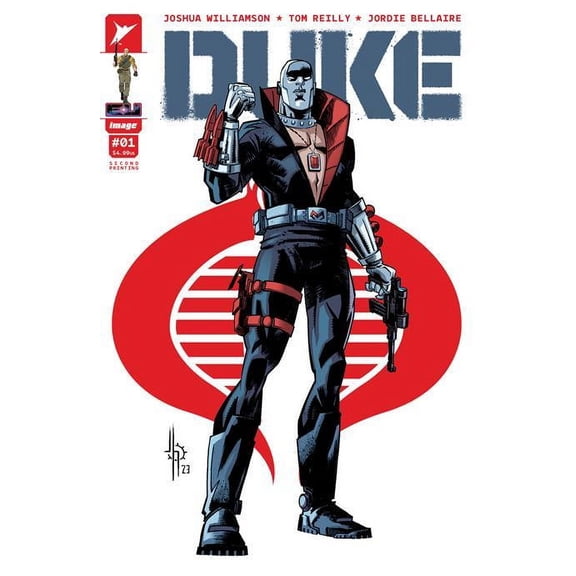 Duke #1 Second Printing Cvr B Jason Howard Var Image Comics Comic Book