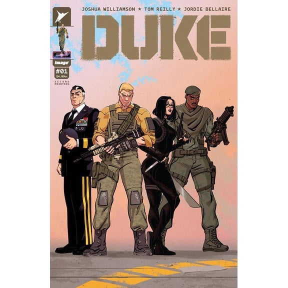 Duke #1 Second Printing Cvr C Tom Reilly Var Image Comics Comic Book