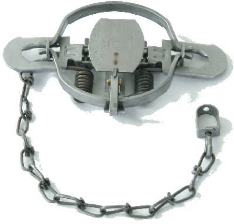 Duke 2 Coil Spring Trap For Bobcats Otters & Foxes 5 5" Jaw Spread