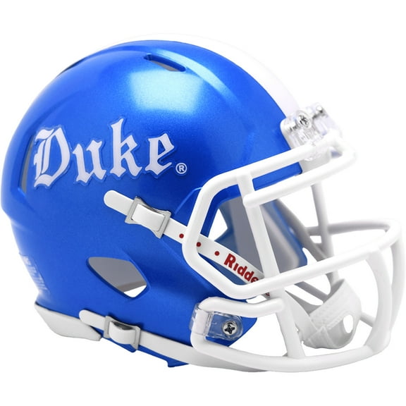 Duke Blue Devils Gothic Blue Riddell NCAA Speed Mini Helmet