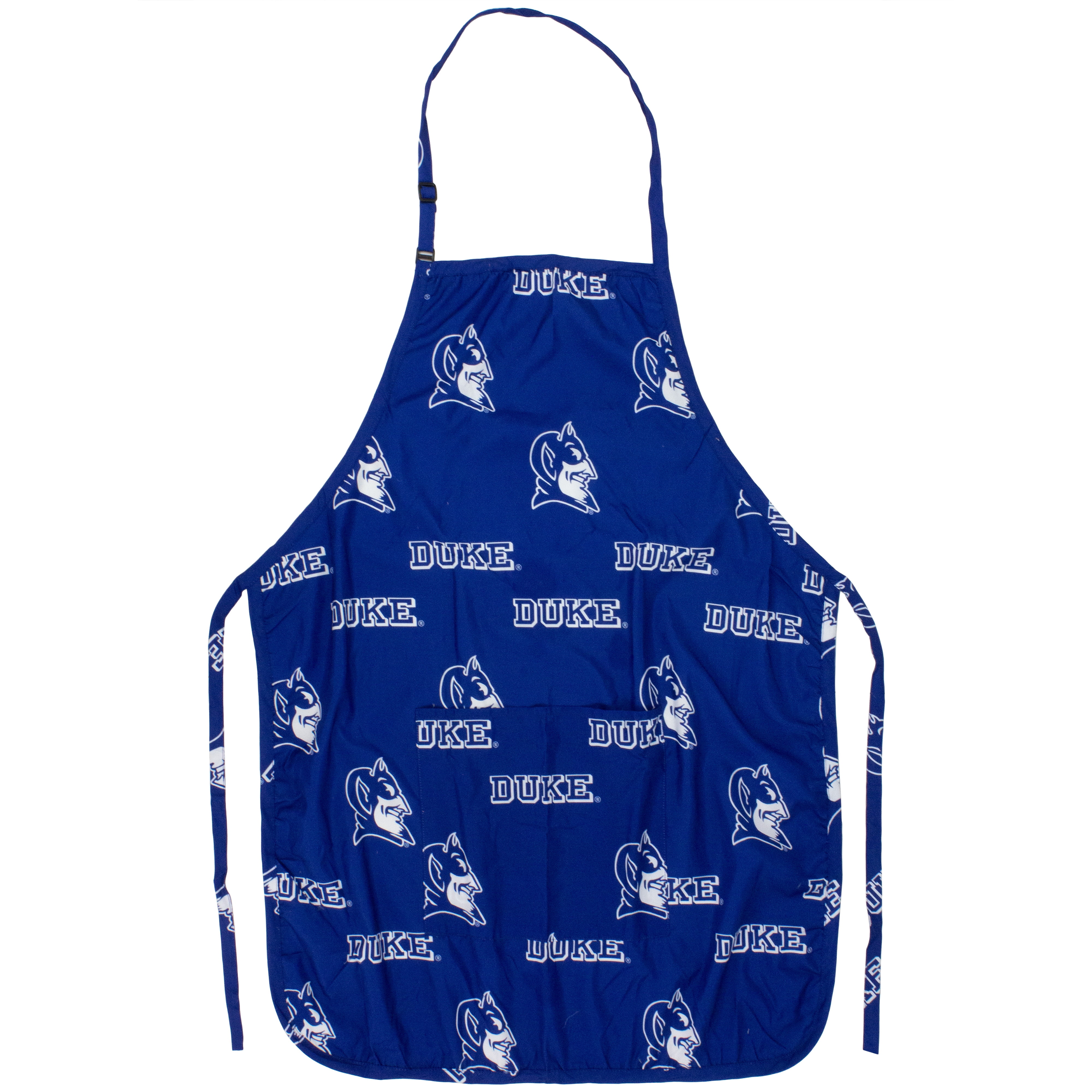 Duke Blue Devils Tailgating or Grilling Apron With 9" Pocket, Fully Adjustable