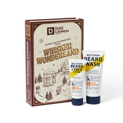 Duke Cannon Whisker Wonderland Holiday Gift Set, Beard Care Gift Set for Men, 2 Pieces, Beard Wash, Beard & Face Lotion