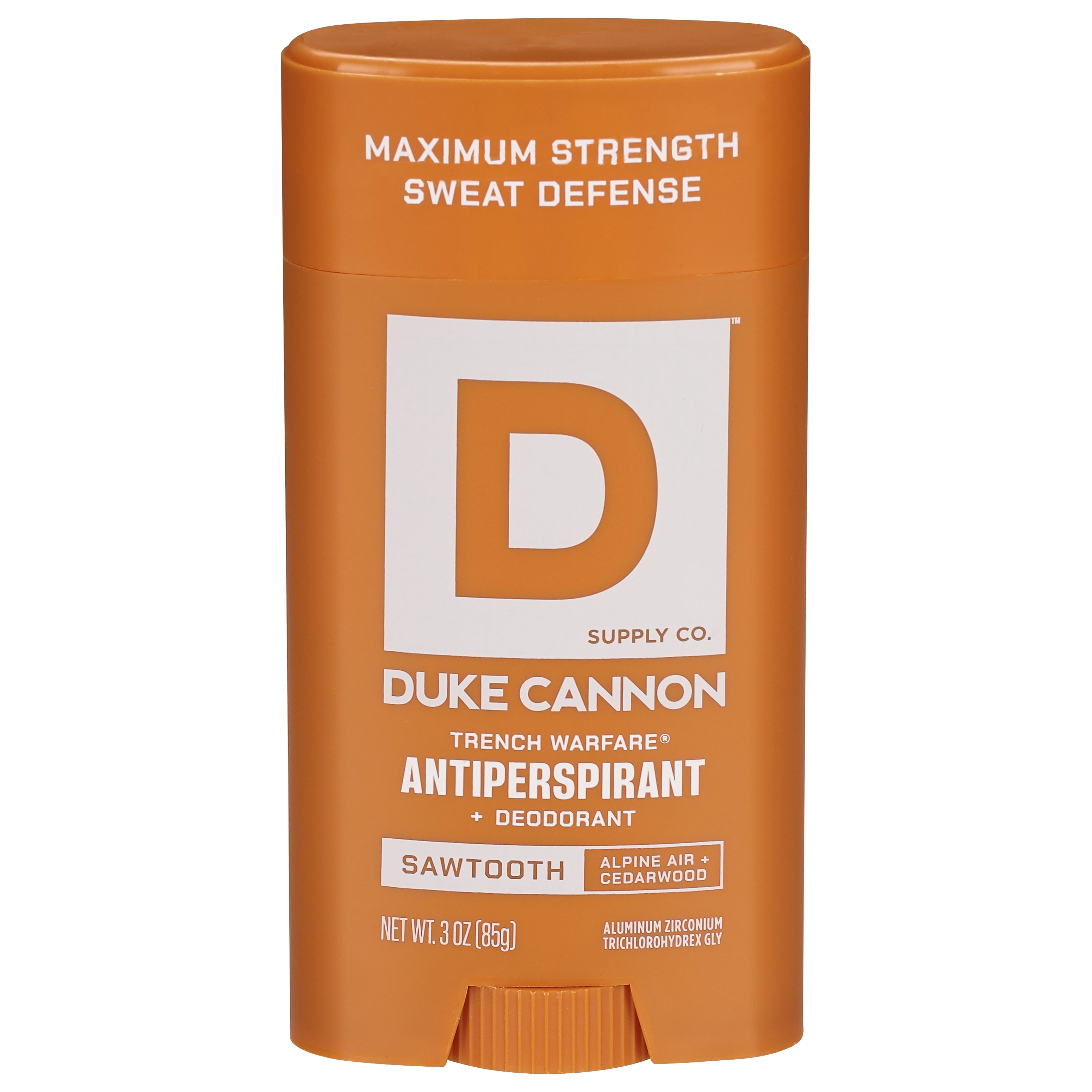 Duke Cannon Trench Warfare® Antiperspirant Deodorant Stick, Sawtooth, 3 oz