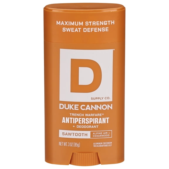 Duke Cannon Trench Warfare® Antiperspirant Deodorant Stick, Sawtooth, 3 oz