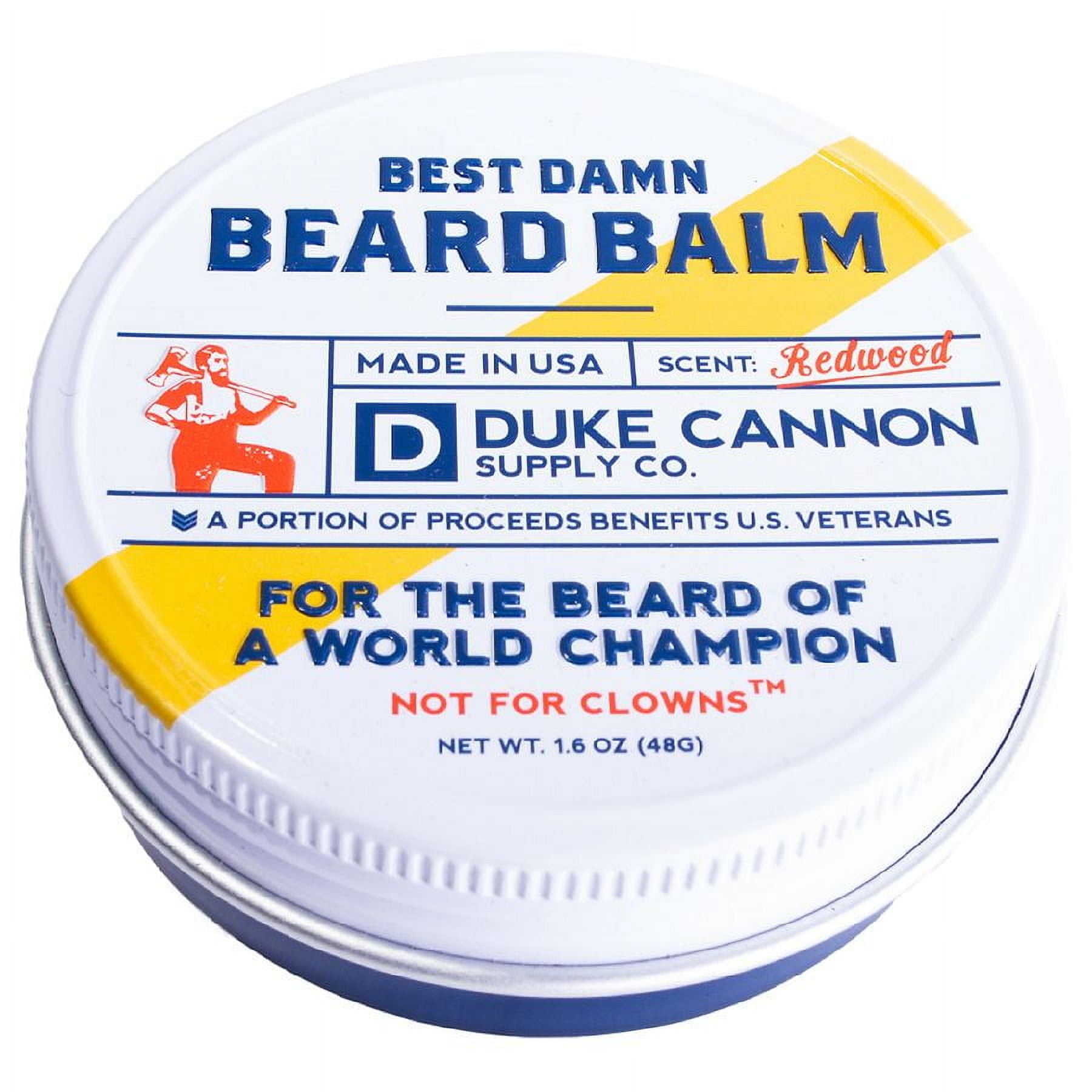 Duke Cannon Best Damn Beard Balm 1.6 oz Pack of 2