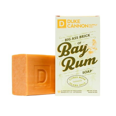 Duke Cannon - Big Ass Brick of Soap - Bay Rum - Orange