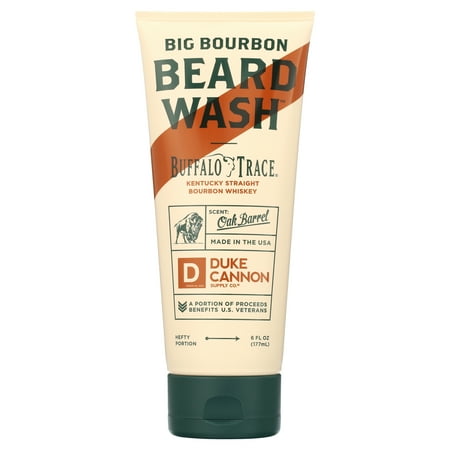 Duke Cannon Supply Co. Big Bourbon Beard Wash, 6 fl oz
