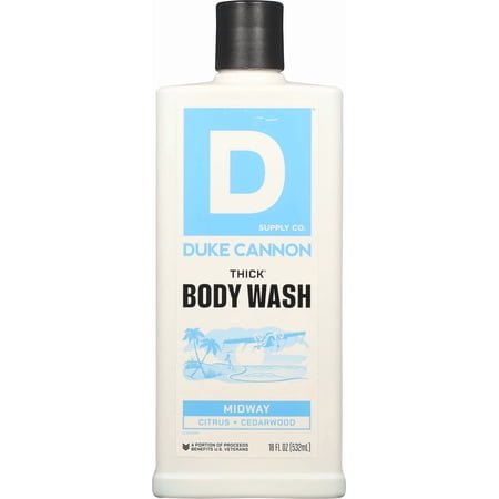Duke Cannon THICK® Body Wash for Men, Midway, 18 fl oz