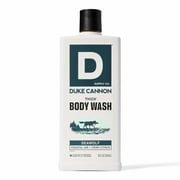 Duke Cannon Supply Co. Thick High Viscosity Body Wash   3X Thicker, Plant-Based, Mineral-Enriched for Men   Shower Gel   Men s Body Scrub   Seawolf 18 oz