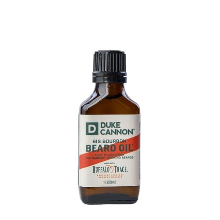 Duke Cannon Supply Co. Big Bourbon Beard Oil, 1 fl oz