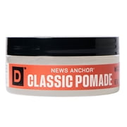 Duke Cannon News Anchor Classic Hair Pomade for Men, Strong Hold, Light Shine, 2 oz