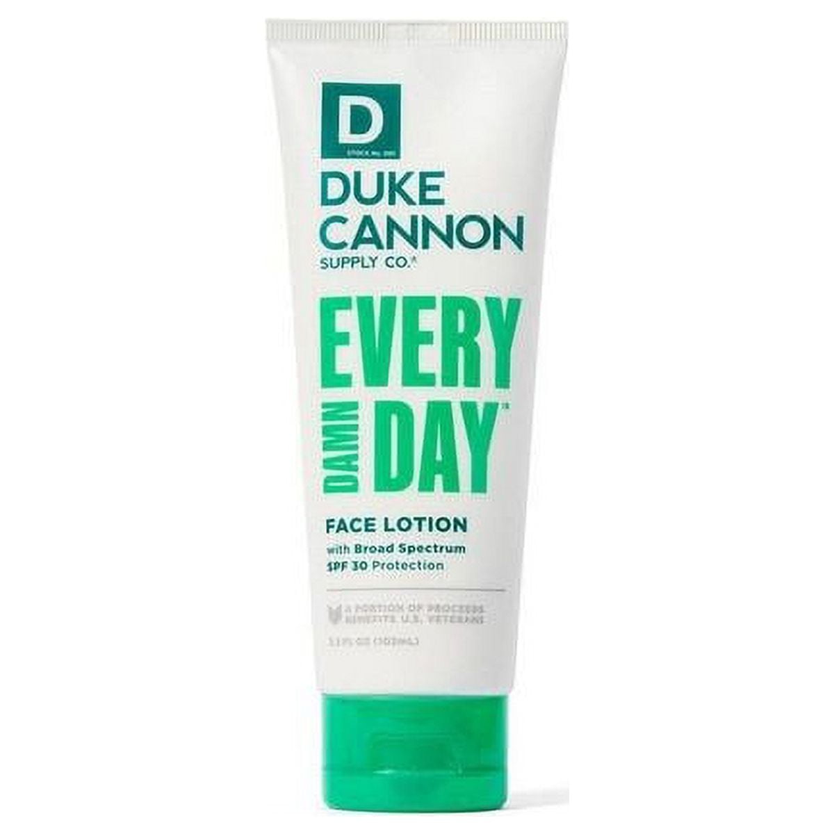 Duke Cannon Supply Co Standard Issue Every Damn Day Face Lotion with