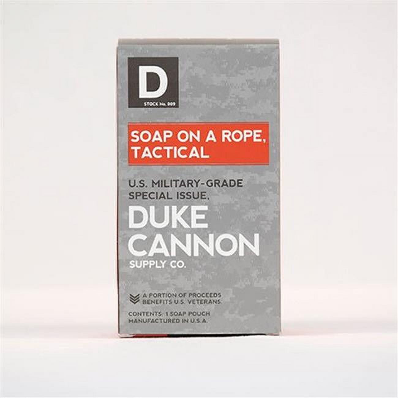 Duke Cannon Tactical Scrubber + Soap Set - Soap On A Rope With Big