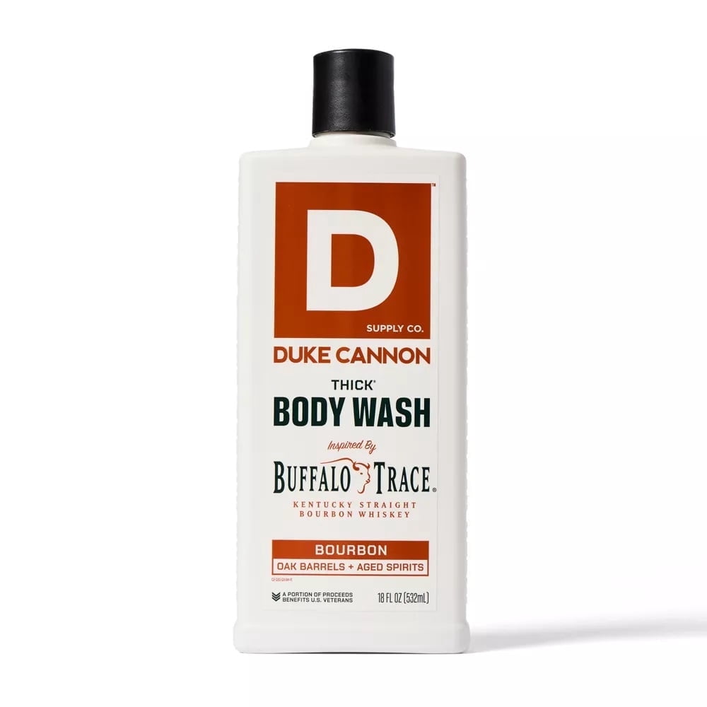 Duke Cannon THICK® Body Wash for Men, Buffalo Trace Bourbon, 18 fl oz