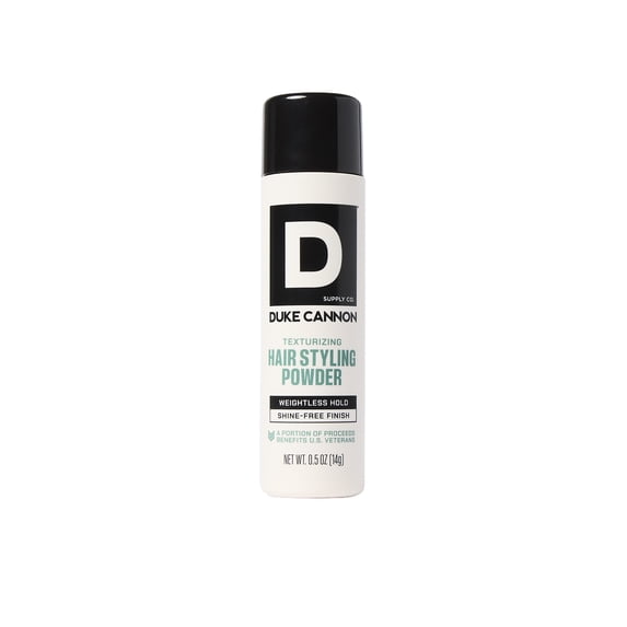Duke Cannon Styling Powder for Men, Light Hold, No Shine, 0.5 oz