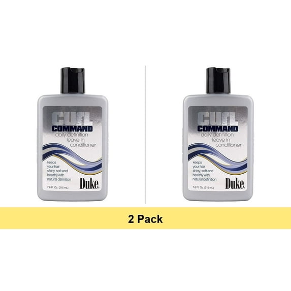 Duke Curl Command Leave In Conditioner, 7.6 oz - 2 Pack