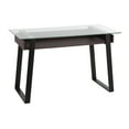 thumbnail image 1 of Lumisource Duke Contemporary Desk In Black Metal And Walnut Wood OFD-DUKE BKBN, 1 of 6