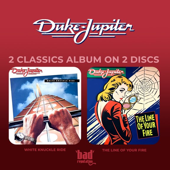 Duke Jupiter - White Knuckle Ride / The Line Of Your Fire + Bonus Live Tracks - Music & Performance - CD