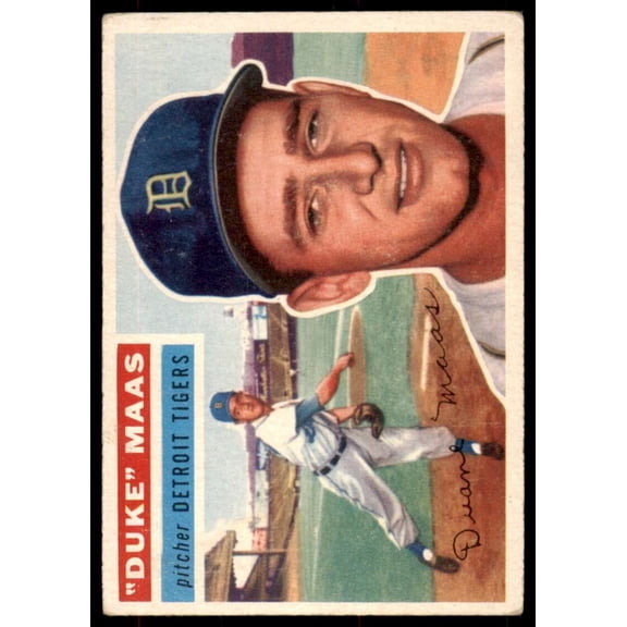 Duke Mass Rookie Card 1956 Topps #57