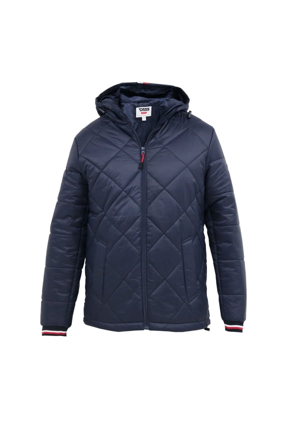 Mens D555 Angus Diamond Quilted Kingsize Puffer Jacket