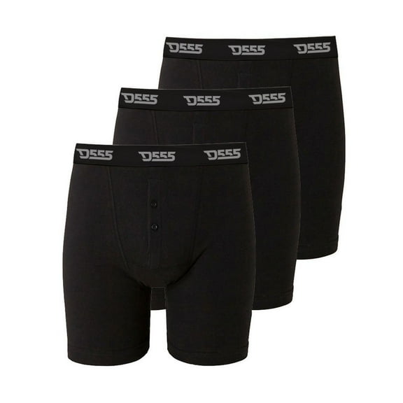 Duke Mens D555 Driver 2 Boxer Shorts (Pack of 3)