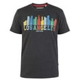 thumbnail image 1 of Duke Mens D555 Hemford Skyline Marl Kingsize T-Shirt, 1 of 4