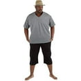thumbnail image 1 of Duke Mens D555 Kingsize Signature-1 Cotton T-Shirt, 1 of 3