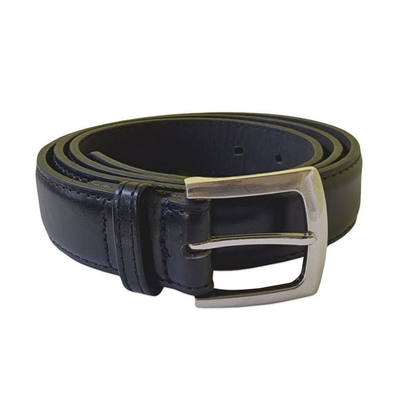 Duke Mens D555 Lewis Bonded Leather Square Buckle Waist Belt