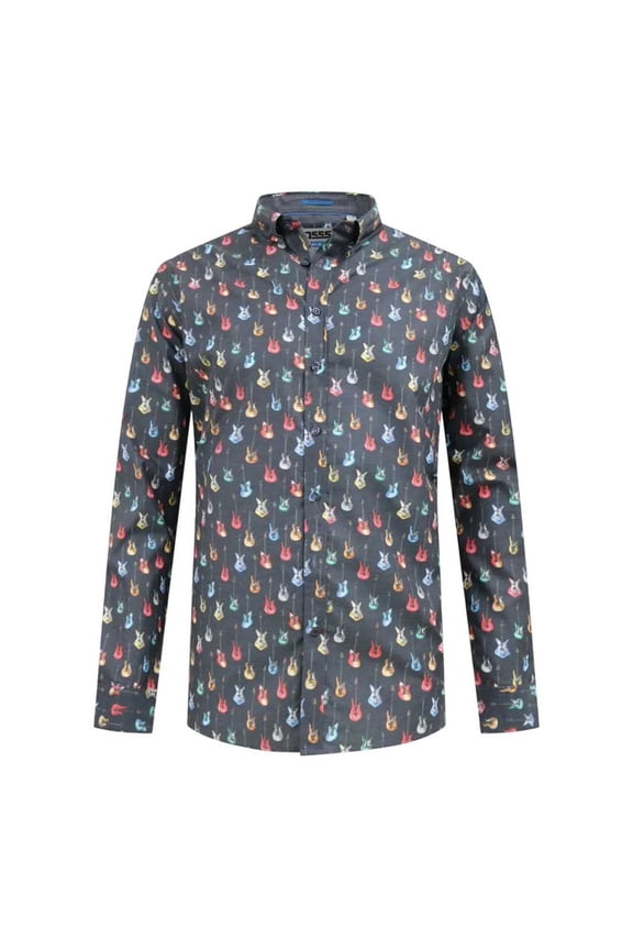 Mens D555 Wakefield Guitar Kingsize Shirt
