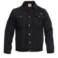 thumbnail image 1 of Duke Mens Kingsize Western Trucker Style Denim Button Jacket, 1 of 4