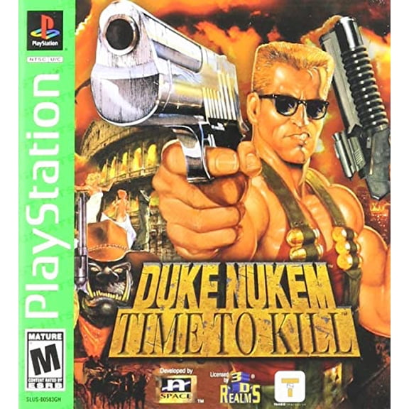 Pre-Owned Duke Nukem: Time to Kill - Complete in Box - Black Label - Tested - PS1 Playstation 1 PSX