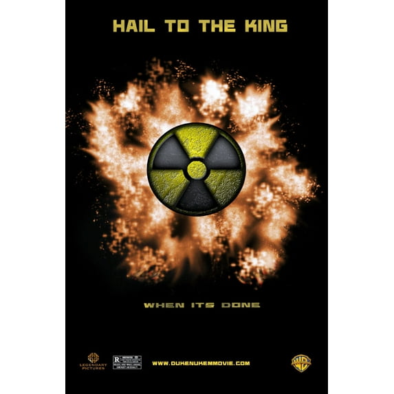 Duke Nukem Poster 24x36 Entertainment Decor Art Poster 24x36 Unframed, Age: Adults, Rectangle Poster Time