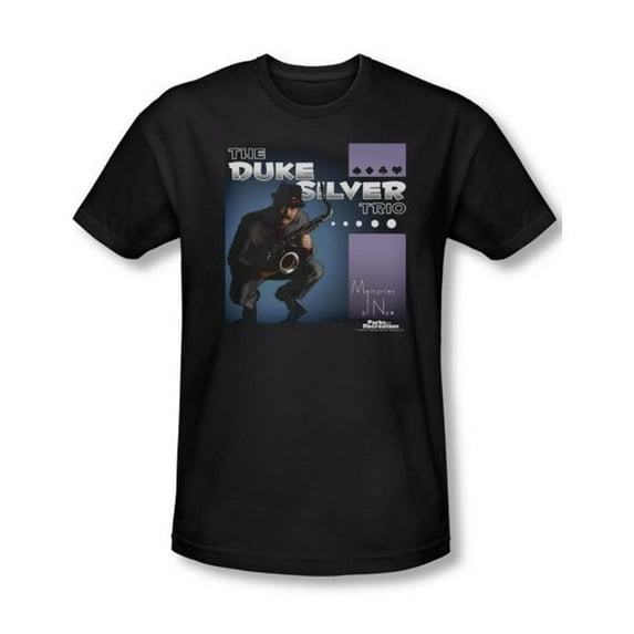 Duke Silver Parks and Recreation T-Shirt-Mens Large