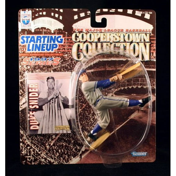 Duke Snider Brooklyn Dodgers 1997 Cooperstown Collection Starting Lineup Action Figure