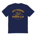 thumbnail image 1 of Duke & Sons Anti Running Club Graphic Navy Men's Cotton T-Shirt, 1 of 1