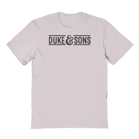 Duke & Sons Duke Sons Logo Graphic Ice Grey Men's Cotton T-Shirt