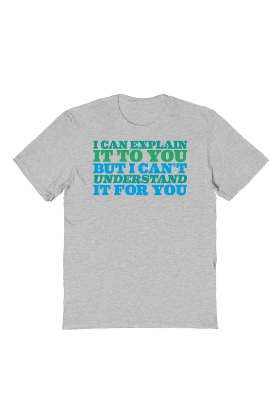 Explain Graphic Sport Grey Men's Cotton T-Shirt