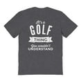 thumbnail image 1 of Duke & Sons Golf Thing Graphic Dark Heather Men's Cotton T-Shirt, 1 of 1