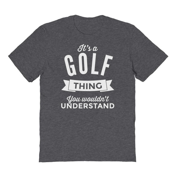 Duke & Sons Golf Thing Graphic Dark Heather Men's Cotton T-Shirt