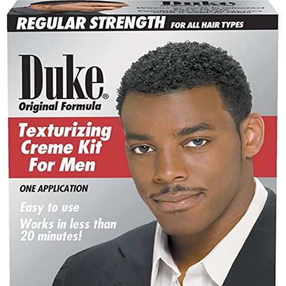 Duke Texturizing Creme Kit for Men Regular Easy To Use for All Hair Types, 1 Count