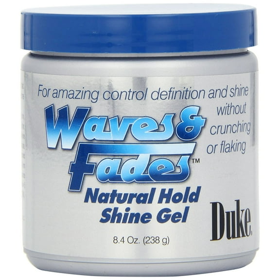 Duke Waves & Fades Natural Hold Shine Gel, 8.4 Oz.