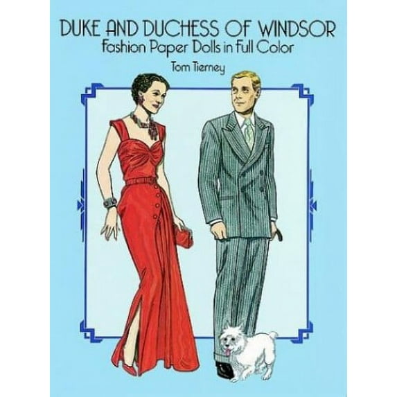 Pre-Owned Duke and Duchess of Windsor Fashion Paper Dolls in Full Color (Paperback) 0486255875 9780486255873
