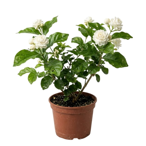 Duke of Tuscany Jasmine Plant 10-14'' Tall in Half Gallon Pot, Fragrant, Hardy Jasmine Flowering Plant for Planting Indoor Outdoor