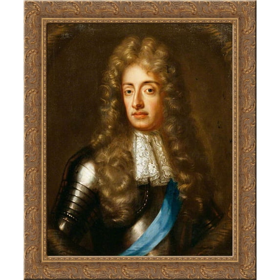 Duke of York 20x24 Gold Ornate Wood Framed Canvas Art by Riley, John