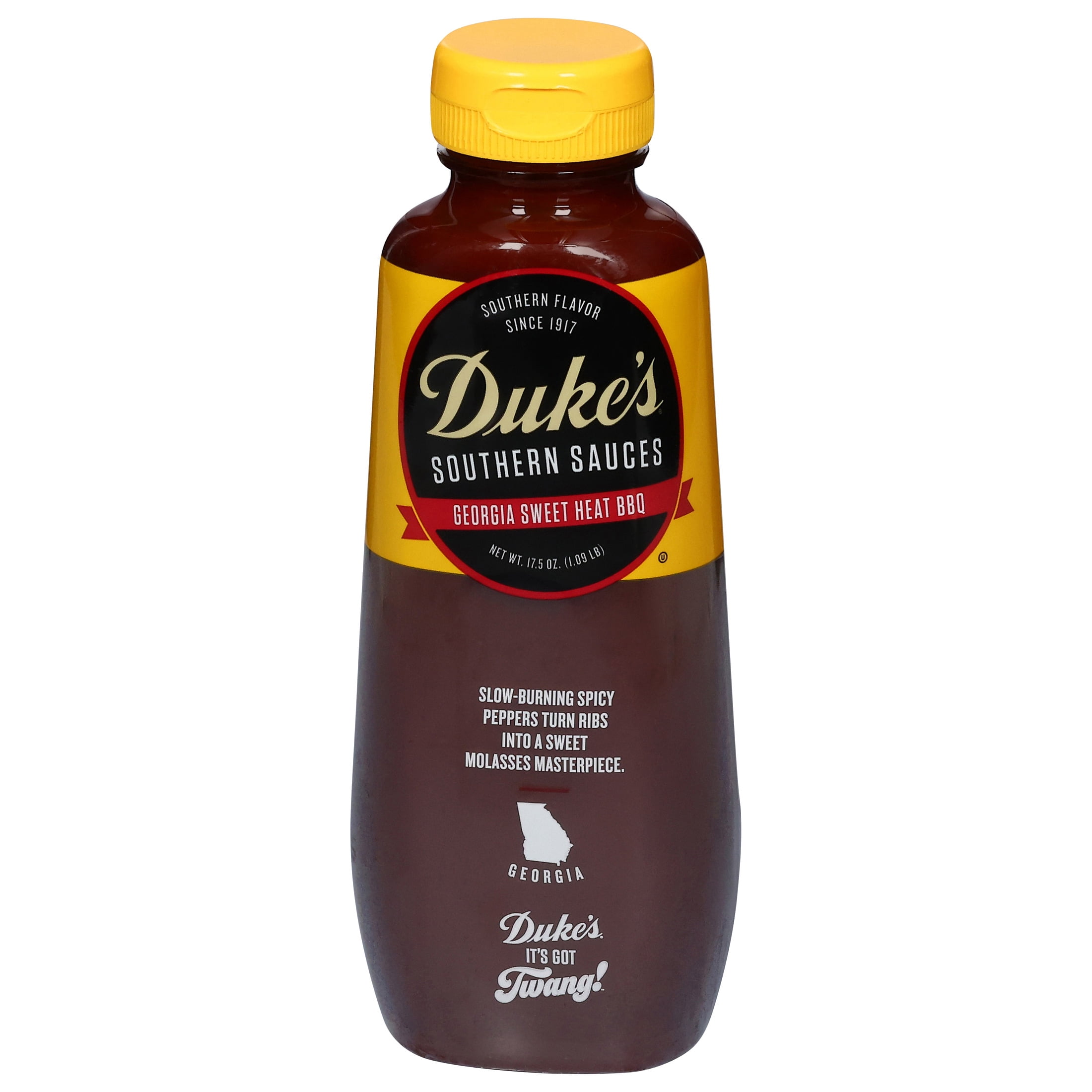 Duke's Georgia Sweet Heat BBQ Sauce, Molasses and Hot Pepper