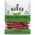 thumbnail image 1 of Duke's Pork Hatch Green Chile Smoked Shorty Sausages, 7g Protein Per Serving, 5 oz., 1 of 8